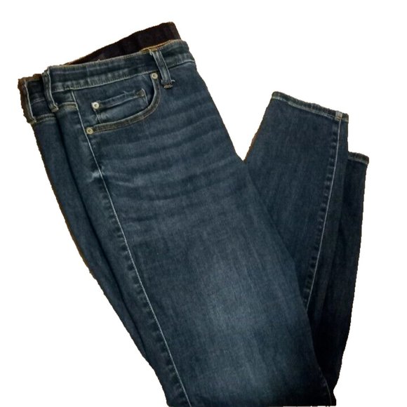 Torrid Jeans Size 20R Dark Wash SKY HIGH SKINNY woman's - Picture 2 of 5